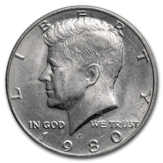1980 Kennedy Half Dollar BU 1980 Kennedy Half Dollar BU